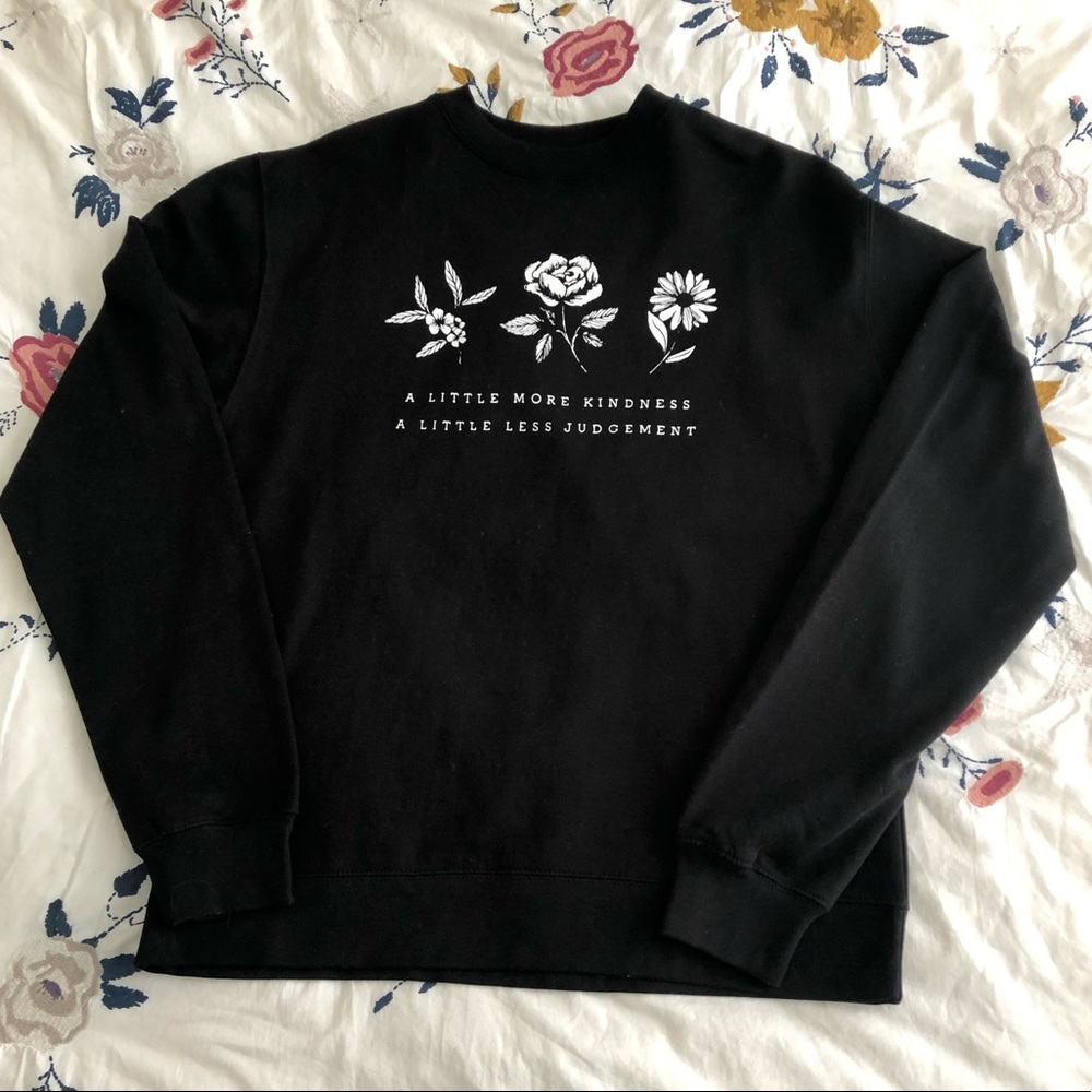 Wholesome Culture graphic crew neck sweatshirt